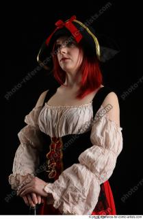 DARINA PIRATE STANDING POSE WITH SWORD